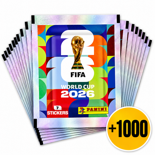 1000 Figuritas Oficiales Panini FIFA World Cup 2026 Originales (907 c/u)